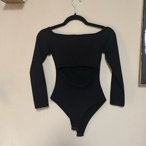 Belly cutout body suit Adika